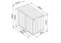 Preview: Zipper Metal Bin Box ZI-MTB2